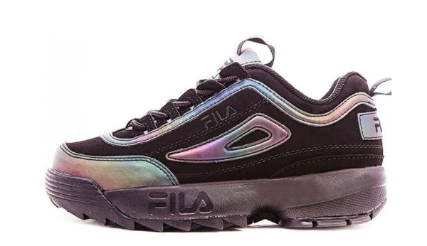 Fila Disruptor 2 черные с перламутровым (35-39)