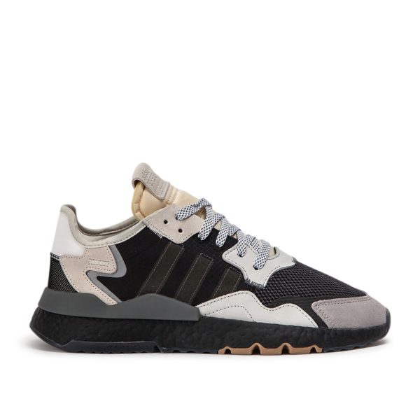 Adidas Nite Jogger черно-серые с белым (40-44)