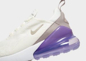 Nike Air Max 270 белые с сиреневым (35-39)