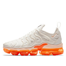 Nike Air VaporMax Plus TN белые с оранжевым 36-40