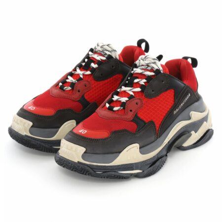 Balenciaga Triple S red/black  мужские (35-44)