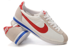 Nike Cortez белые-красные  (35-43)