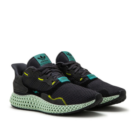 Adidas ZX 4000 4D чёрные-серые-зелёные (40-44)