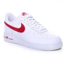 Nike Air Force 1 LV8 белые с красным (35-44)