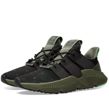 Adidas Prophere черные с зеленым мужские (40-44)