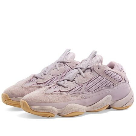 Adidas Yeezy Boost 500 фиолетовые замшевые женские (35-39)