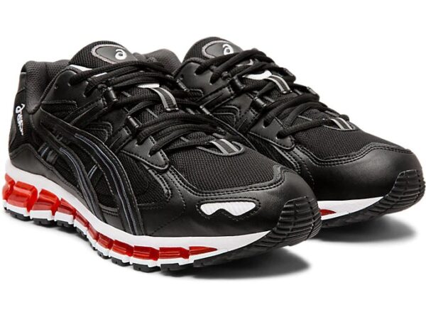 Asics Gel Kayano 5 360 черные кожаные мужские (40-44)