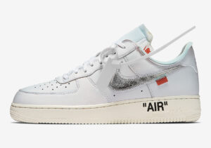 Nike Air Force 1 LV8 белые с серебристым (35-44)