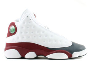 Nike Air Jordan 13 белые с бордовым (42-44)