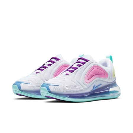 Nike Air Max 720 белые-разноцветные женские (35-39)