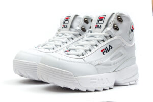 Зимние Fila Disruptor 2 с мехом белые (35-40)