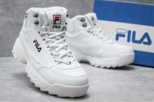 Зимние Fila Disruptor 2 с мехом белые (35-40)