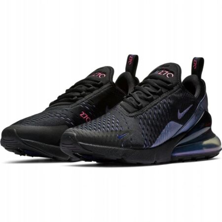 Nike Air Max 270 черные хамелеон мужские-женские (35-44)