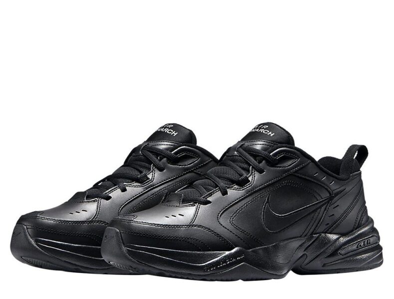 Nike Air Monarch черные (35-39)