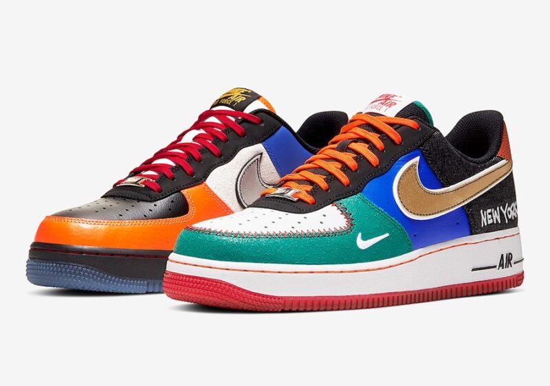 Nike Air Force 1 New York разноцветные (39-43)