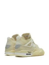 Nike Air Jordan 4 off White Sail бежевые (35-44)