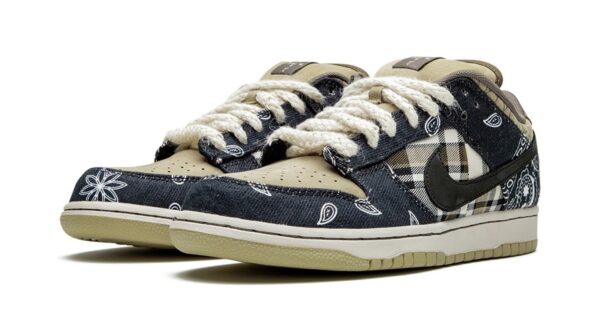 Nike SB Dunk Low Travis Scott разноцветные нубук мужские-женские (35-43)