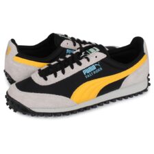 Puma Fast Rider серо-черные с желтым (40-45)