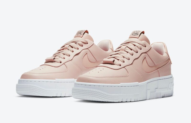 Nike Air Force 1 Low Pixel Triple бежевые (35-39)