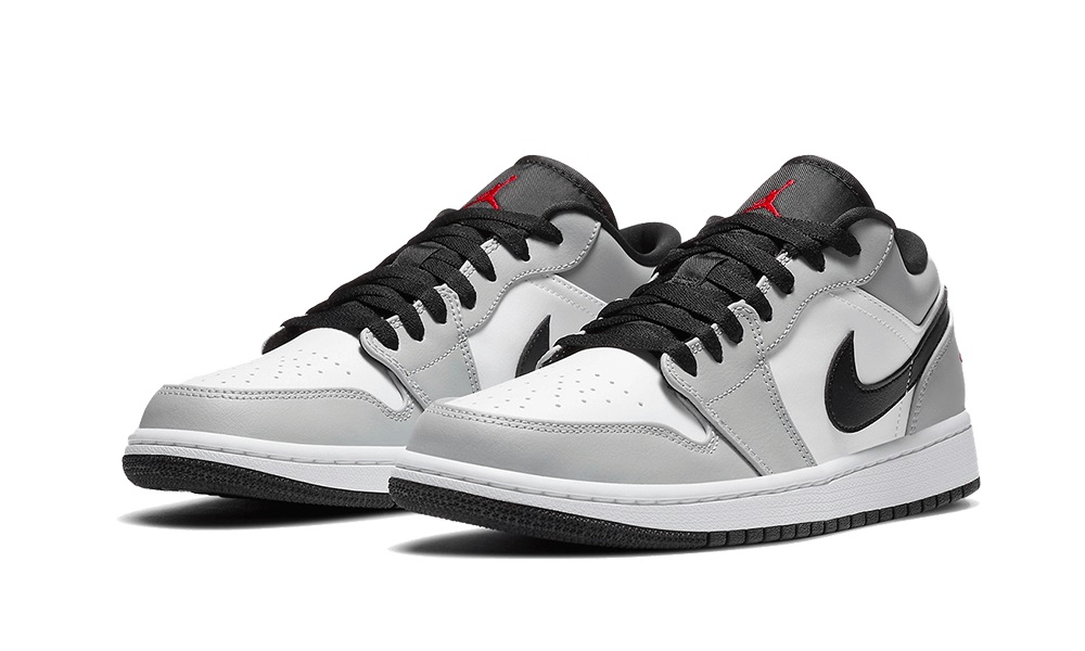 grey nike jordan 1 low