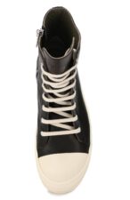 Rick Owens чёрные кожаные мужские-женские (40-44)